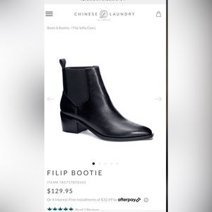 Filip bootie by Chinese Laundry